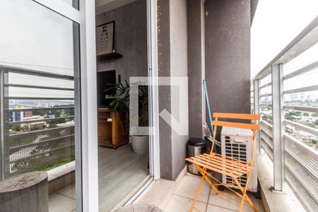 Varanda de apartamento para alugar com 1 quarto, 45m² em Centro de Apoio I (alphaville), Santana de Parnaíba