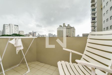 Varanda de apartamento à venda com 1 quarto, 27m² em Morro dos Ingleses, São Paulo