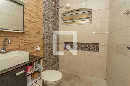 Banheiro de apartamento à venda com 1 quarto, 46m² em Vila Santa Luzia, São Bernardo do Campo