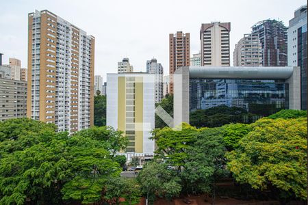 Vista do quarto de apartamento para alugar com 1 quarto, 42m² em Jardim Paulista, São Paulo