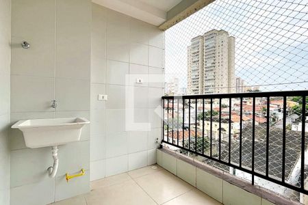 Varanda e Área de Serviço de apartamento para alugar com 1 quarto, 37m² em Vila Galvão, Guarulhos