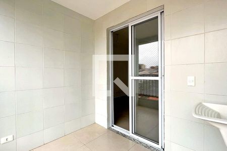 Varanda e Área de Serviço de apartamento para alugar com 1 quarto, 37m² em Vila Galvão, Guarulhos