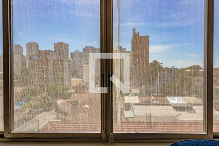 Vista sala de apartamento à venda com 3 quartos, 103m² em Vila Clementino, São Paulo