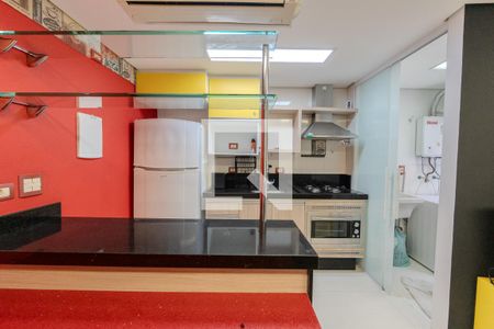 Apartamento para alugar com 43m², 1 quarto e 1 vagaCozinha e Área de Serviço