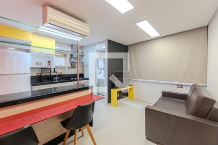 Sala de apartamento para alugar com 1 quarto, 43m² em Consolação, São Paulo