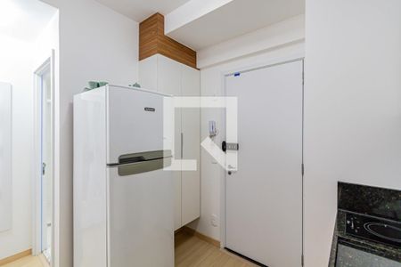 Sala/cozinha de apartamento para alugar com 1 quarto, 32m² em Pompeia, São Paulo
