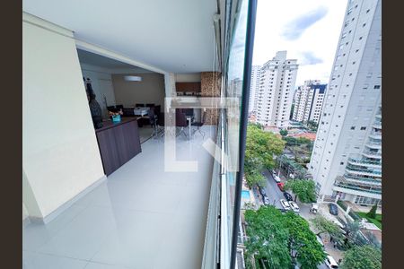 Varanda e Vista de apartamento à venda com 3 quartos, 130m² em Vila Romana, São Paulo
