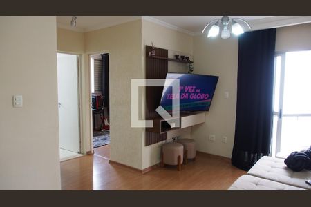 Sala de apartamento à venda com 2 quartos, 84m² em Jardim Pacaembu, Jundiaí