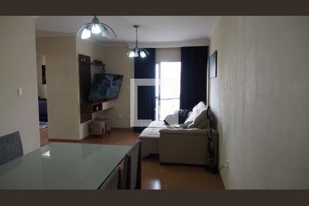 Sala de apartamento à venda com 2 quartos, 84m² em Jardim Pacaembu, Jundiaí