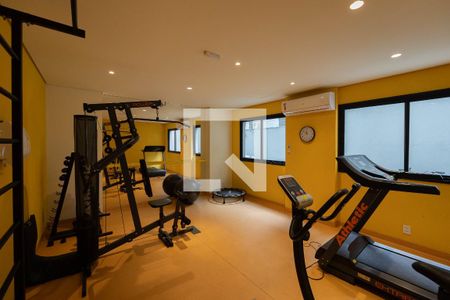 Apartamento para alugar com 27m², 1 quarto e sem vaga Apartamento para alugar com 27m², 1 quarto e sem vagaÁrea comum - Academia