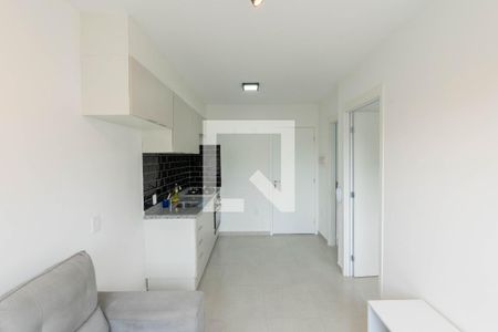 Sala/Cozinha de apartamento para alugar com 1 quarto, 27m² em Bela Vista, São Paulo