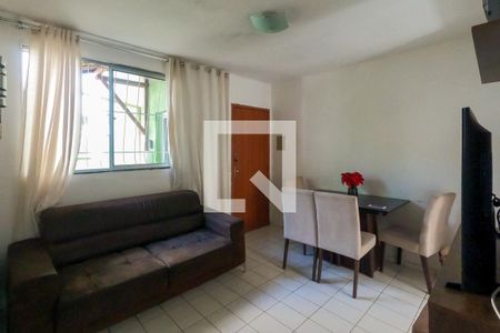 Sala de apartamento à venda com 2 quartos, 43m² em Betim Industrial, Betim