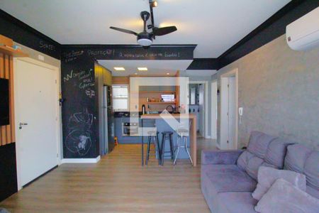 Sala de apartamento para alugar com 2 quartos, 53m² em Estância Velha, Canoas