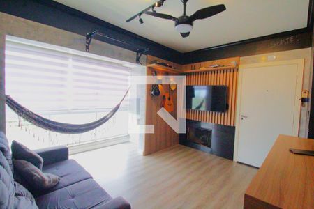 Sala de apartamento para alugar com 2 quartos, 53m² em Estância Velha, Canoas
