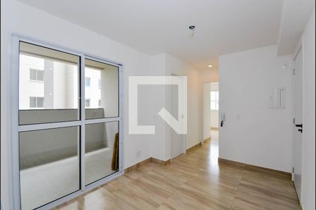 Sala/Cozinha de apartamento para alugar com 2 quartos, 43m² em Vila das Bandeiras, Guarulhos