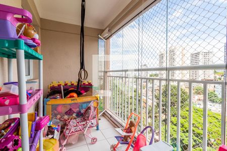 Varanda de apartamento para alugar com 3 quartos, 77m² em Jardim Rosa de Franca, Guarulhos