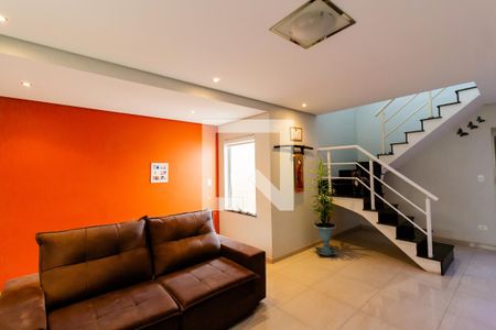 Sala de casa para alugar com 3 quartos, 290m² em Vila Camilópolis, Santo André