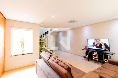 Sala de casa para alugar com 3 quartos, 290m² em Vila Camilópolis, Santo André