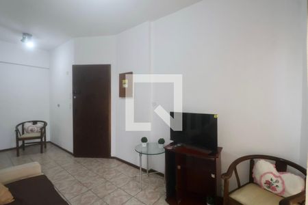 Sala de apartamento para alugar com 1 quarto, 52m² em Jardim Las Palmas, Guarujá