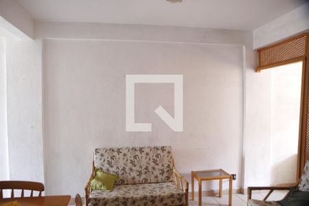 Sala de apartamento para alugar com 1 quarto, 60m² em Boqueirão, Praia Grande