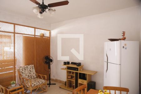 Sala de apartamento para alugar com 1 quarto, 60m² em Boqueirão, Praia Grande