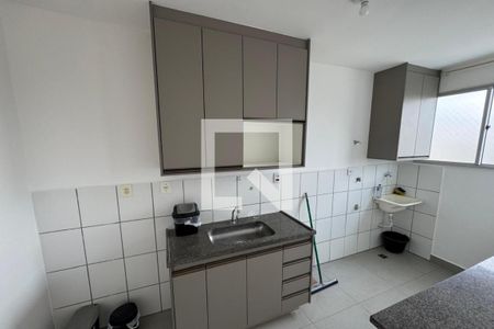 Cozinha de apartamento para alugar com 2 quartos, 53m² em Condomínio Mirante Sul, Ribeirão Preto