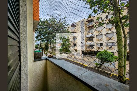 sacada de apartamento para alugar com 2 quartos, 86m² em Jardim Tres Marias, Guarujá