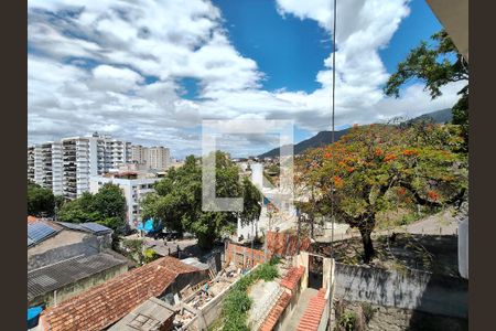 Vista da Sala de apartamento à venda com 2 quartos, 91m² em Grajau, Rio de Janeiro