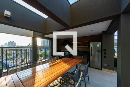 Studio para alugar com 30m², 1 quarto e sem vaga Studio para alugar com 30m², 1 quarto e sem vagaÁrea comum - Churrasqueira