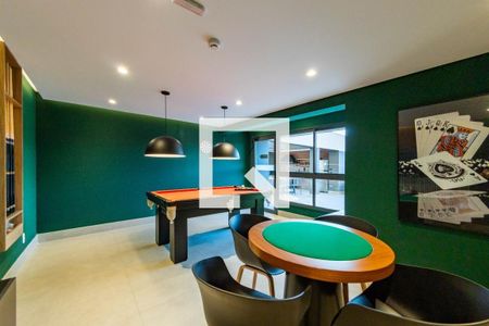 Studio para alugar com 30m², 1 quarto e sem vaga Studio para alugar com 30m², 1 quarto e sem vagaSalão de jogos