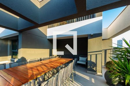 Studio para alugar com 30m², 1 quarto e sem vaga Studio para alugar com 30m², 1 quarto e sem vagaÁrea comum - Churrasqueira