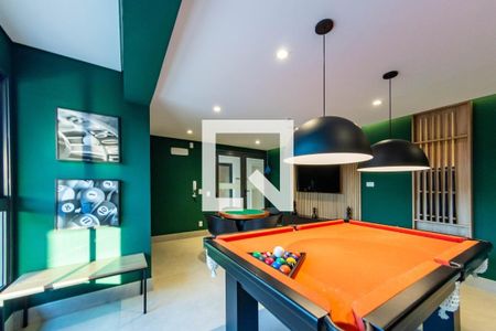 Studio para alugar com 30m², 1 quarto e sem vaga Studio para alugar com 30m², 1 quarto e sem vagaSalão de jogos