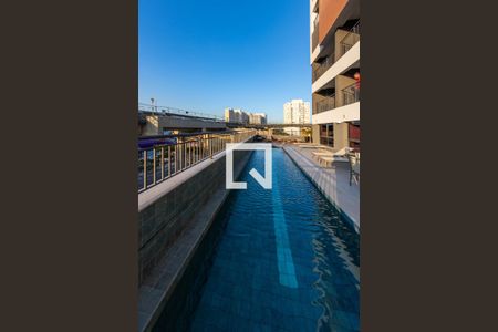 Área comum - Piscina de kitnet/studio para alugar com 1 quarto, 30m² em Jardim Independência , São Paulo