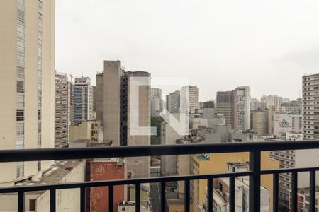 Varanda de kitnet/studio para alugar com 1 quarto, 22m² em República, São Paulo