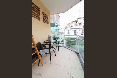Varanda da Sala de apartamento à venda com 3 quartos, 120m² em Jardim Guanabara, Rio de Janeiro