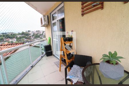 Varanda da Sala de apartamento à venda com 3 quartos, 120m² em Jardim Guanabara, Rio de Janeiro