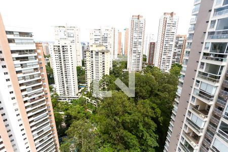 Varanda gourmet vista de apartamento à venda com 4 quartos, 163m² em Vila Andrade, São Paulo