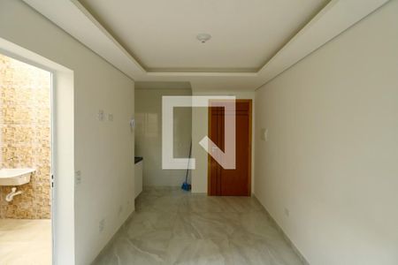 Sala de apartamento à venda com 2 quartos, 45m² em Jardim Progresso, Santo André