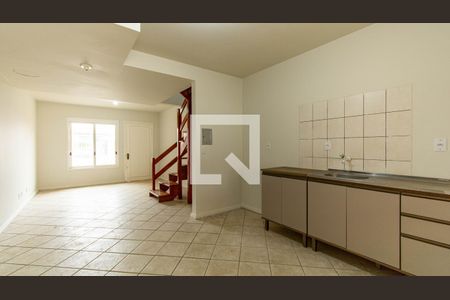 Sala/Cozinha de casa à venda com 2 quartos, 80m² em Mato Grande, Canoas