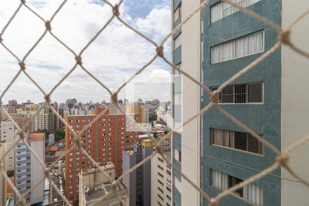 Vista da sala de apartamento à venda com 3 quartos, 122m² em Centro, Campinas