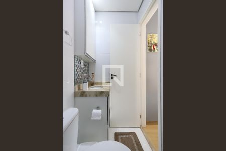 Banheiro de kitnet/studio à venda com 1 quarto, 33m² em Vila Dom Pedro Ii, São Paulo