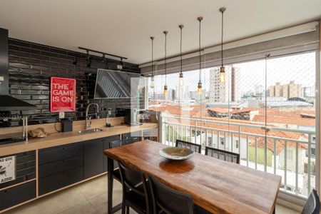 Varanda Gourmet de apartamento para alugar com 3 quartos, 102m² em Tatuapé, São Paulo