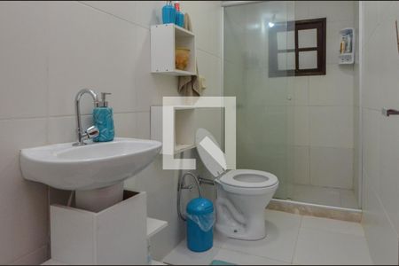 Casa de condomínio para alugar com 140m², 3 quartos e 2 vagas Casa de condomínio para alugar com 140m², 3 quartos e 2 vagasBanheiro social