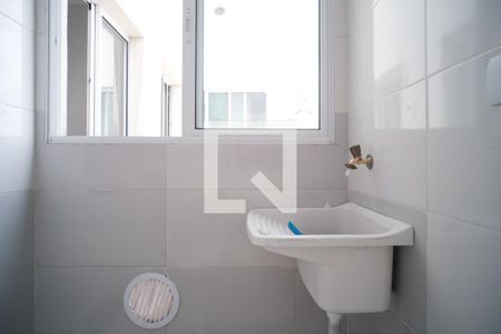 Área de Serviço de apartamento para alugar com 2 quartos, 40m² em Vila Guilhermina, São Paulo