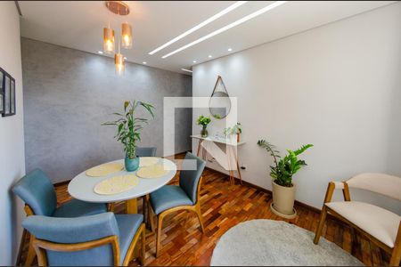 Sala de apartamento à venda com 3 quartos, 66m² em Jardim América, Belo Horizonte