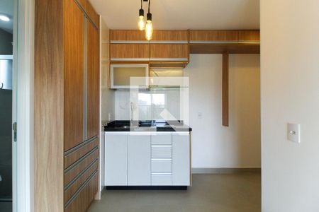 Studio à venda com 31m², 1 quarto e sem vagaCozinha