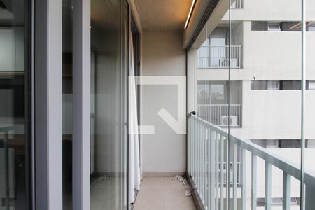 Sacada de kitnet/studio para alugar com 1 quarto, 25m² em Indianópolis, São Paulo