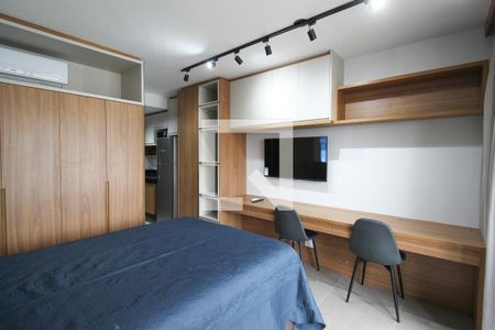 Studio de kitnet/studio para alugar com 1 quarto, 25m² em Indianópolis, São Paulo