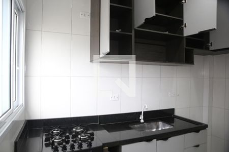 Cozinha de apartamento para alugar com 2 quartos, 50m² em Nova Mirim, Praia Grande