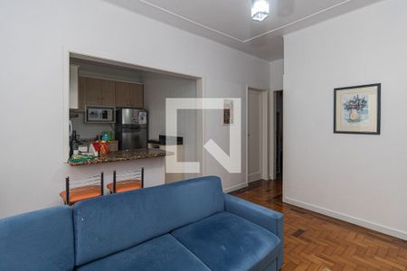 Sala de apartamento à venda com 2 quartos, 70m² em São João, Porto Alegre